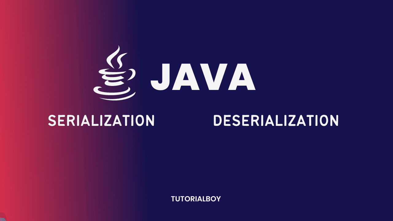A Talk About Java Serialization and Deserialization